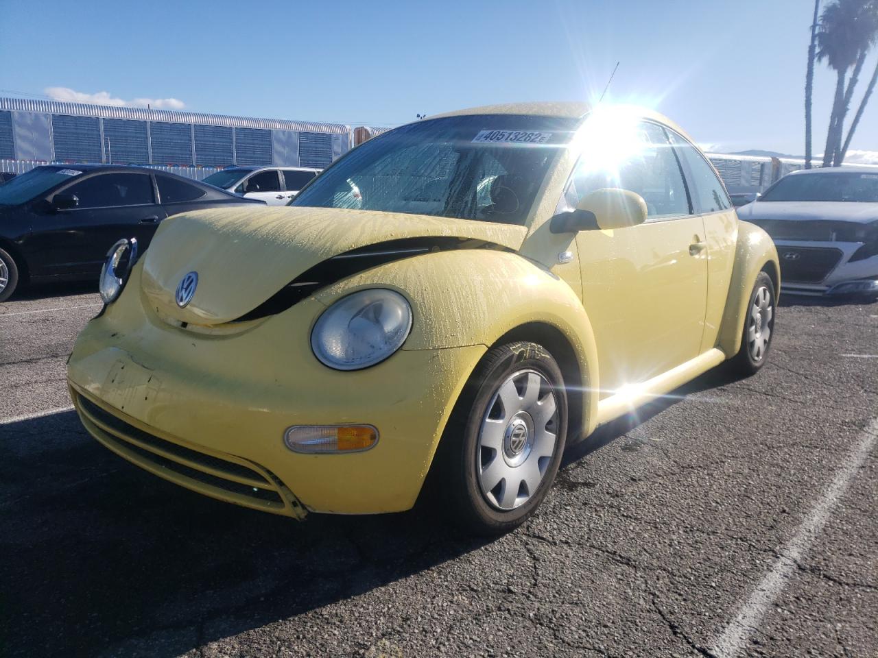 Photo 2 from auction – 2003 VOLKSWAGEN NEW BEETLE with VIN 3VWBK21C13M407136