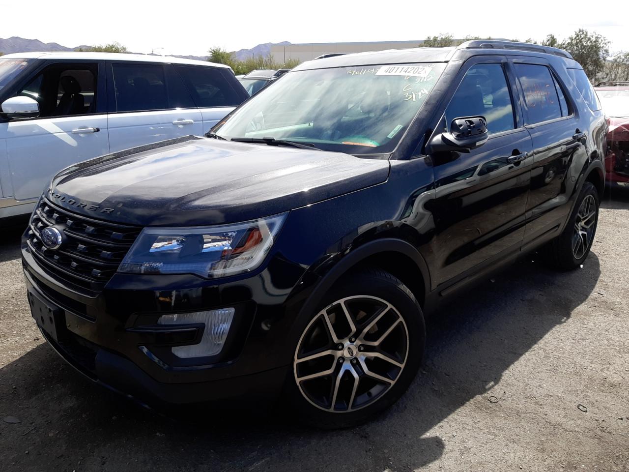 Photo 2 from auction – 2016 FORD EXPLORER S with VIN 1FM5K8GT3GGC27839