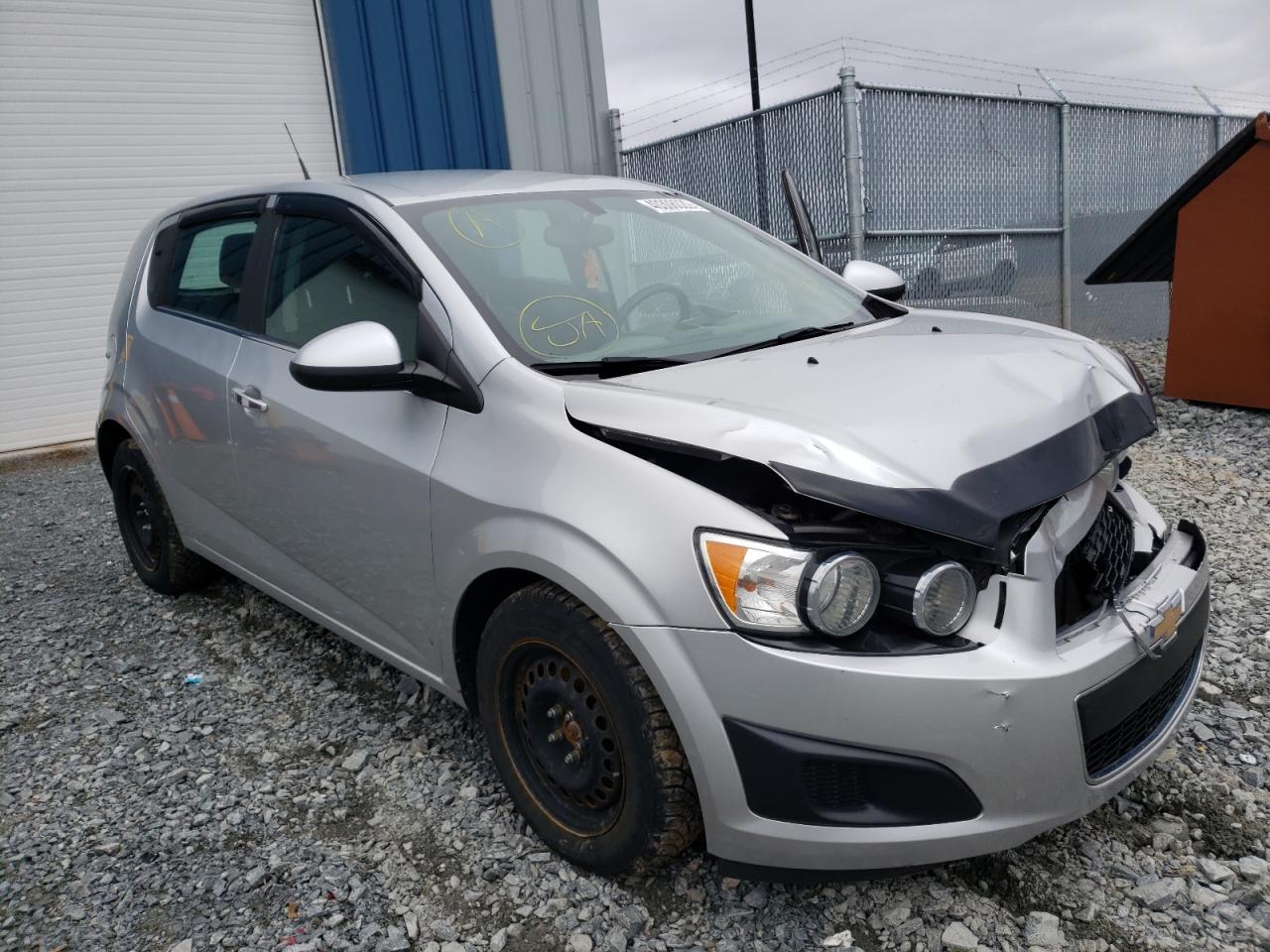 CHEVROLET SONIC LT 2014 with VIN 1G1JC6EH4E4181321 - Photo from auction