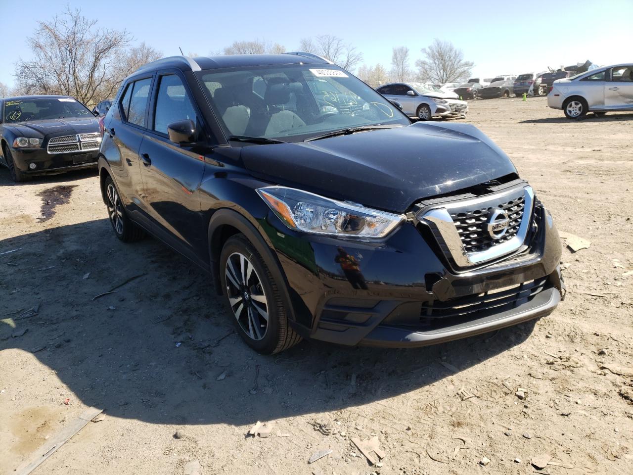 NISSAN KICKS S 2019 with VIN 3N1CP5CU3KL491788 - Photo from auction