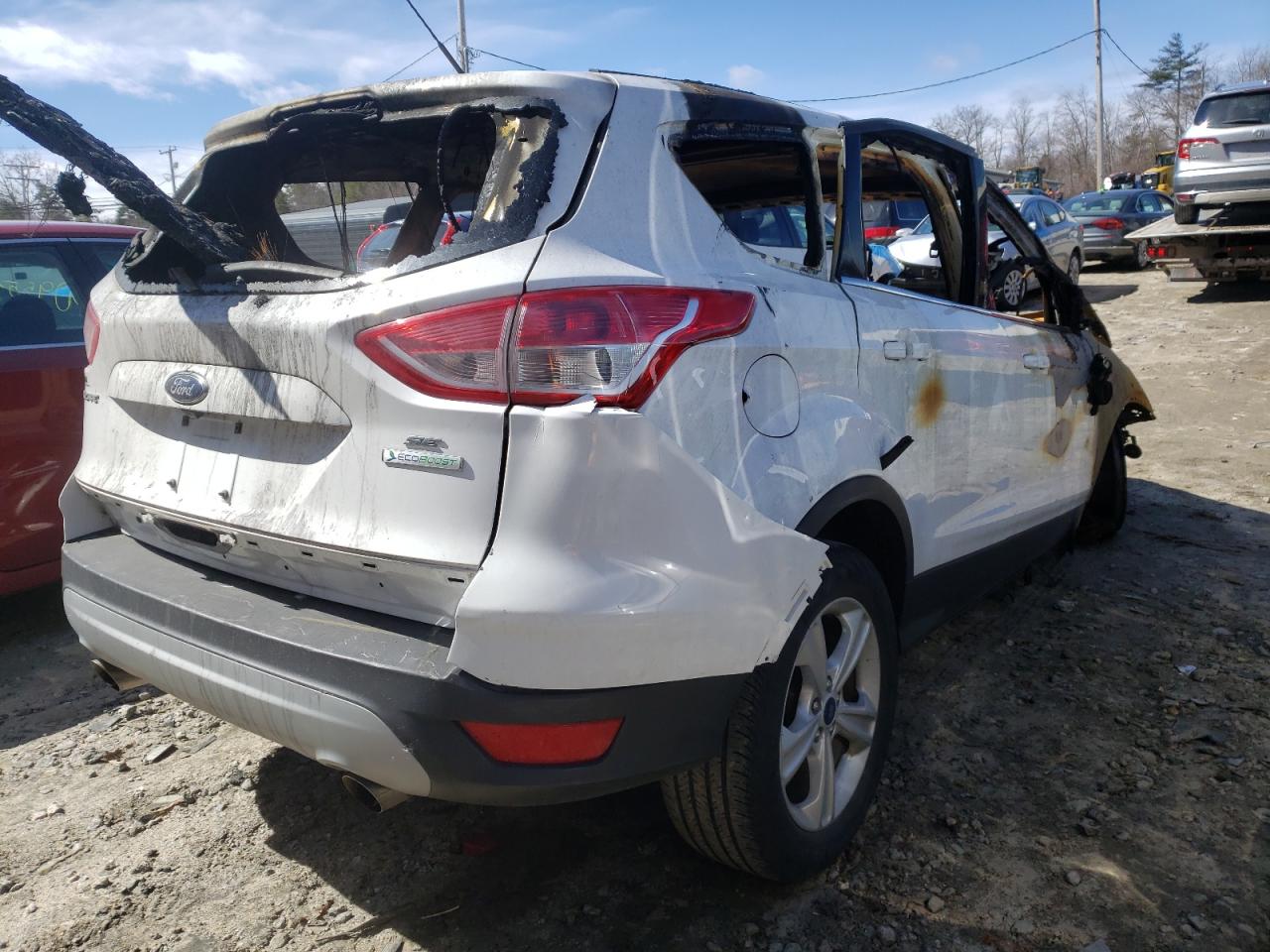 Photo 4 from auction – 2014 FORD ESCAPE SE with VIN 1FMCU0GX4EUB19685