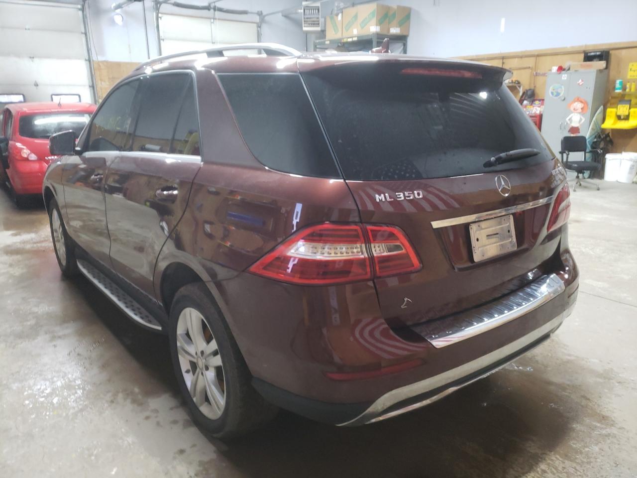 Photo 3 from auction – 2014 MERCEDES-BENZ ML 350 BLU with VIN 4JGDA2EB7EA385655