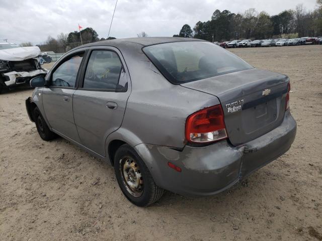 Photo 3 from auction – 2006 CHEVROLET AVEO BASE with VIN KL1TD56646B540370