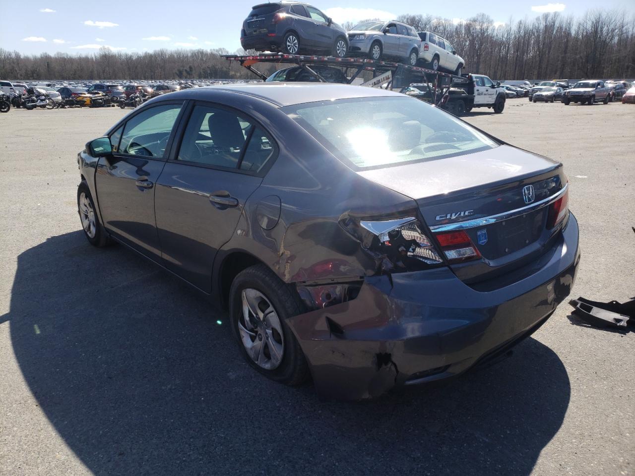 Photo 3 from auction – 2015 HONDA CIVIC LX with VIN 19XFB2F59FE276289