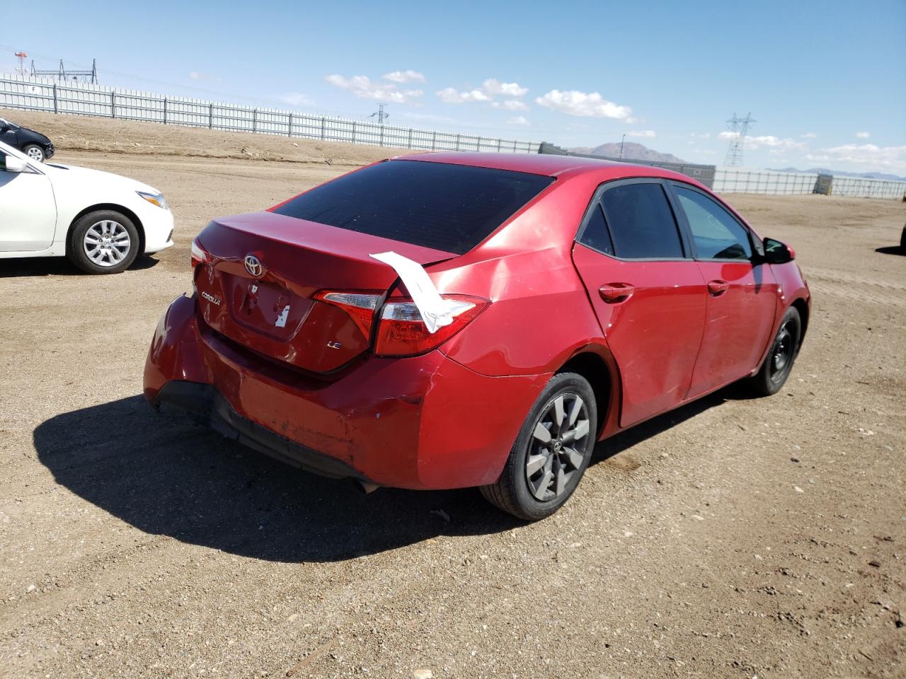 Photo 4 from auction – 2014 TOYOTA COROLLA L with VIN 2T1BURHE8EC060008
