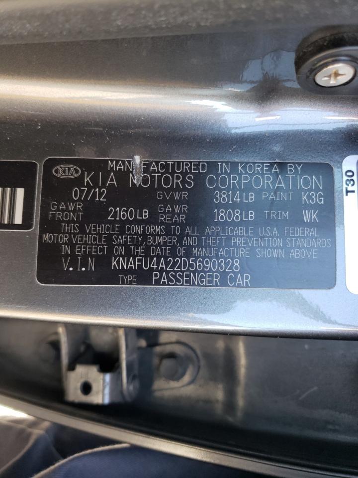 Photo 10 from auction – 2013 KIA FORTE EX with VIN KNAFU4A22D5690328