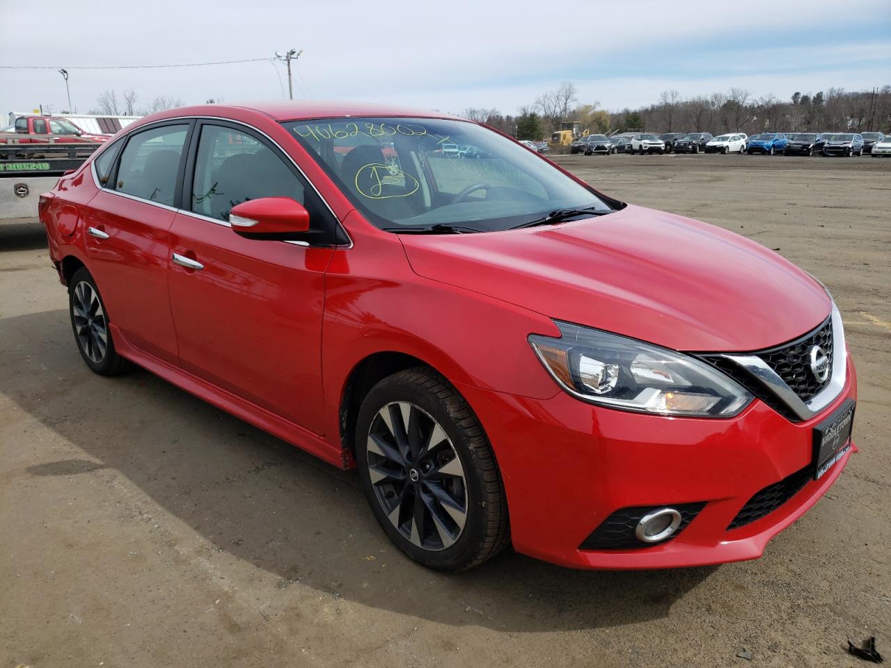 NISSAN SENTRA S 2017 with VIN 3N1AB7AP9HY332221 - Photo from auction