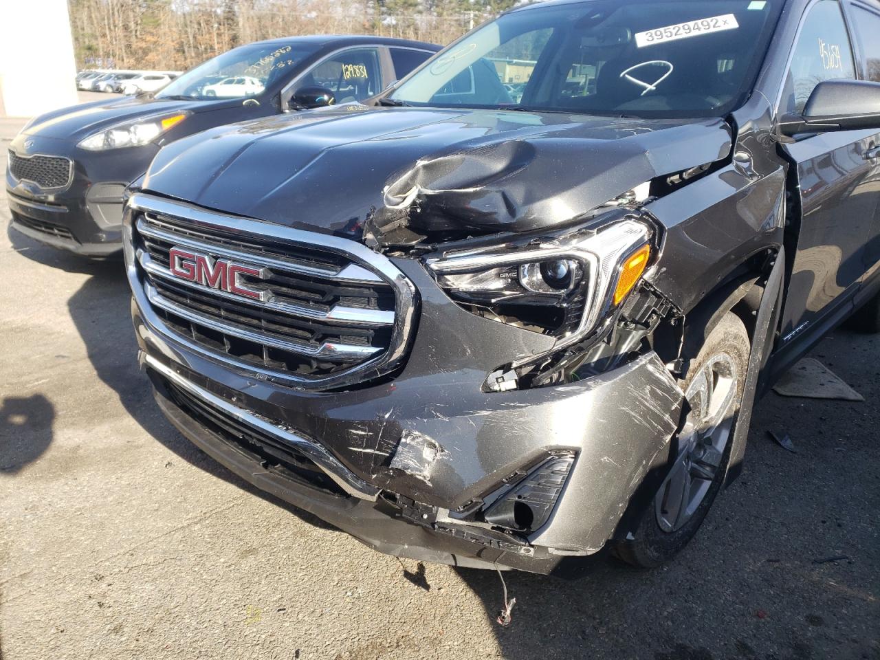 Photo 9 from auction – 2020 GMC TERRAIN SL with VIN 3GKALVEV4LL140738
