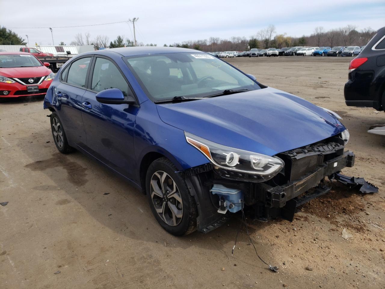 KIA FORTE FE 2019 with VIN 3KPF24AD0KE061937 - Photo from auction