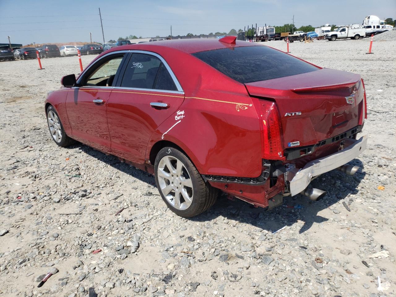 Photo 3 from auction – 2016 CADILLAC ATS LUXURY with VIN 1G6AB5RX0G0106862