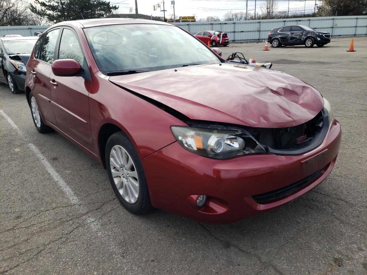 SUBARU IMPREZA 2. 2011 with VIN JF1GH6B63BH812723 - Photo from auction