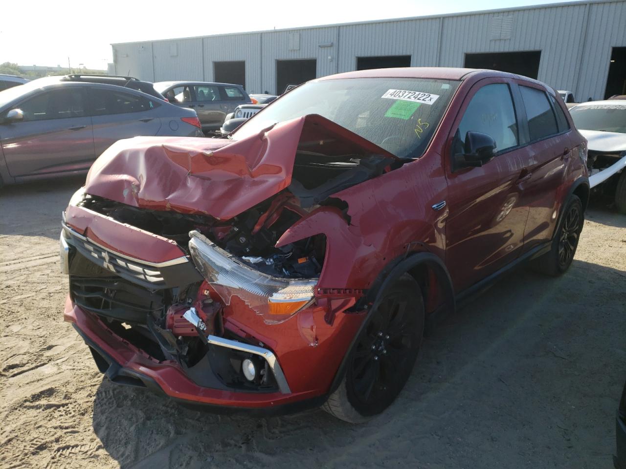 Photo 2 from auction – 2017 MITSUBISHI OUTLANDER with VIN JA4AP3AU3HZ044546