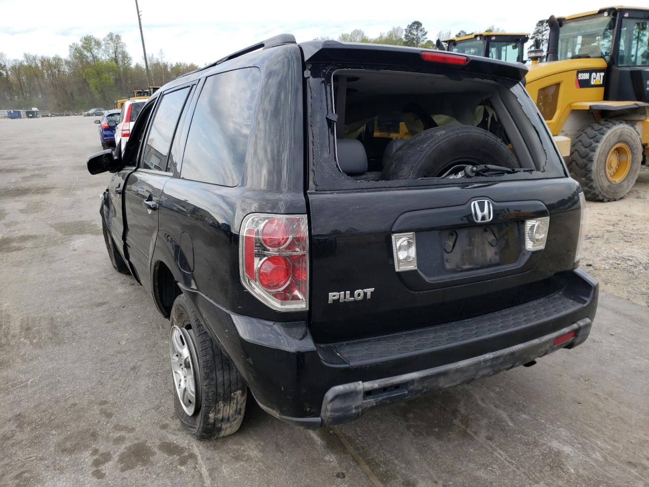 Photo 3 from auction – 2007 HONDA PILOT EXL with VIN 5FNYF28517B045747
