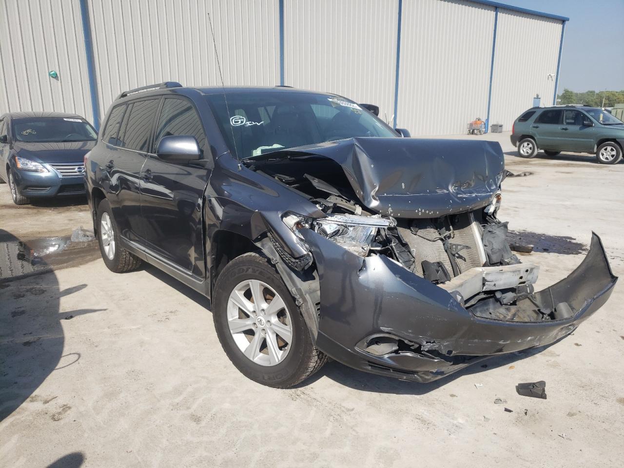 TOYOTA HIGHLANDER 2012 with VIN 5TDZA3EH1CS025348 - Photo from auction