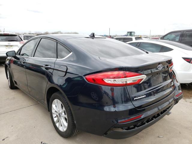 Photo 3 from auction – 2020 FORD FUSION SE with VIN 3FA6P0HD4LR218207