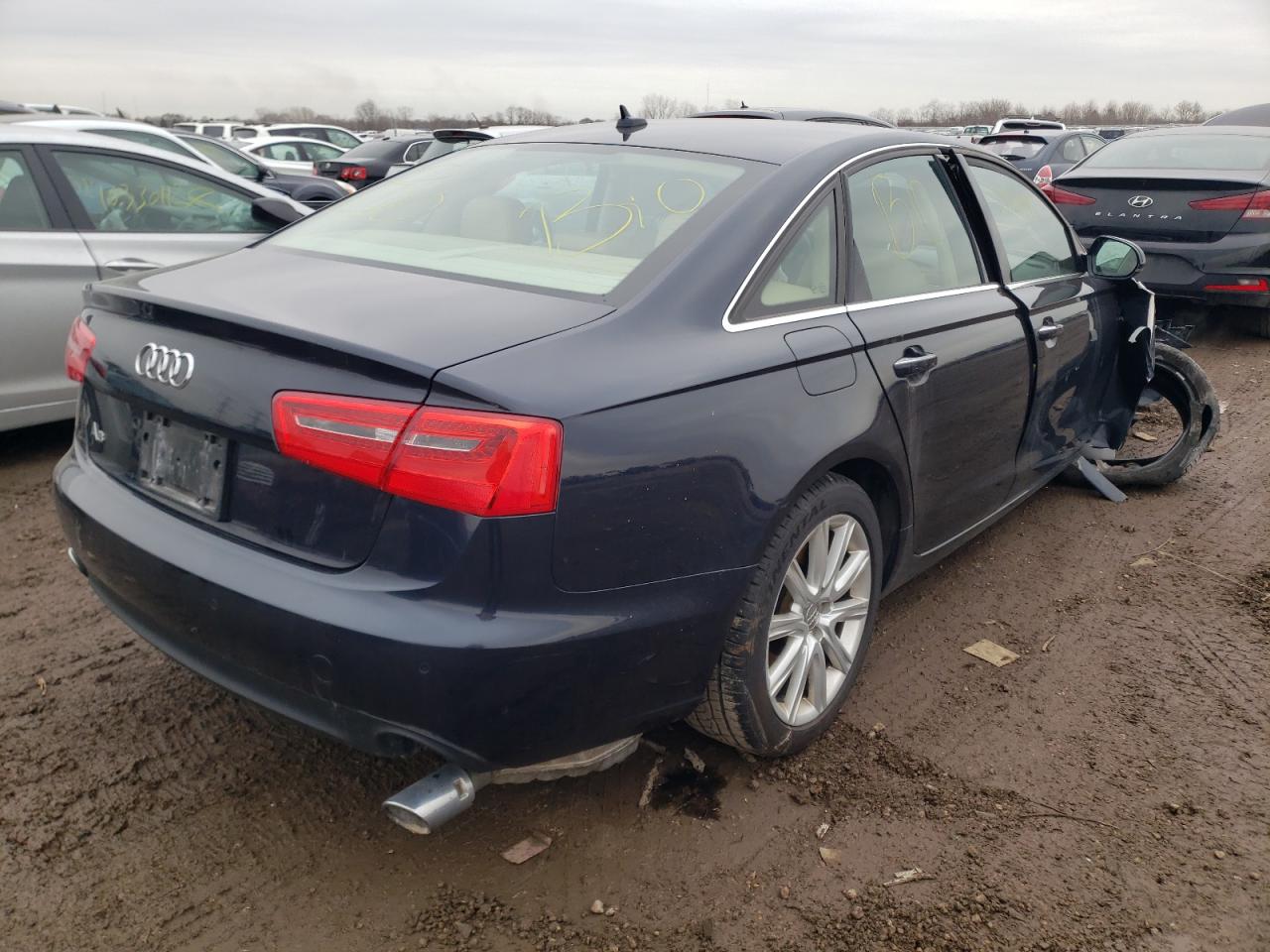 Photo 4 from auction – 2014 AUDI A6 PREMIUM with VIN WAUGFAFC4EN008145