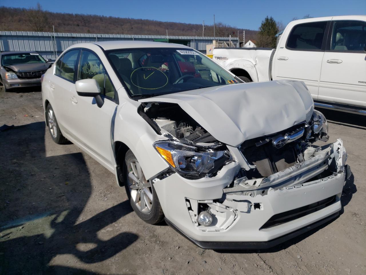 SUBARU IMPREZA PR 2012 with VIN JF1GJAC65CH030608 - Photo from auction