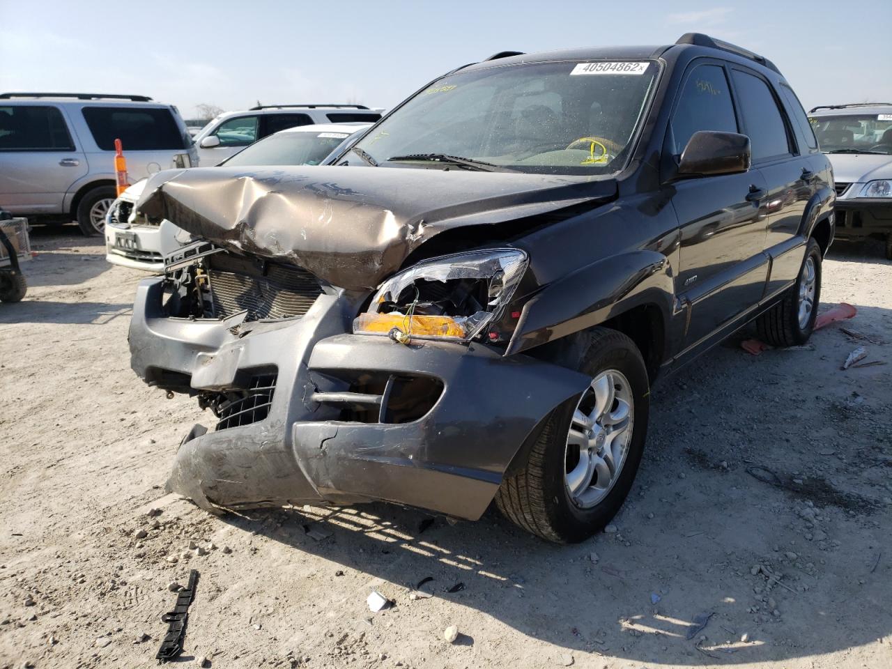 Photo 2 from auction – 2007 KIA SPORTAGE E with VIN KNDJE723577358587
