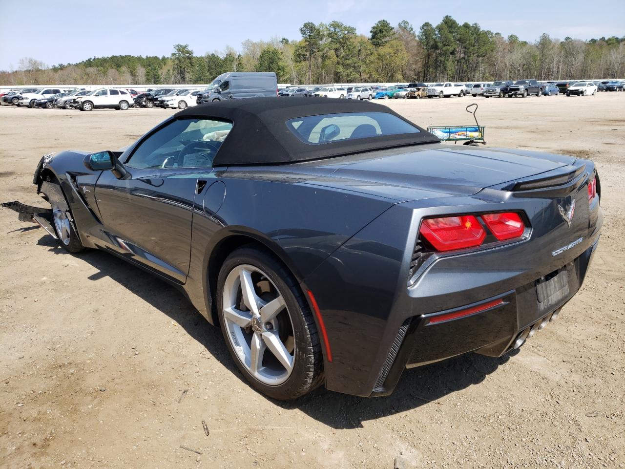 Photo 3 from auction – 2014 CHEVROLET CORVETTE S with VIN 1G1YB3D77E5115008