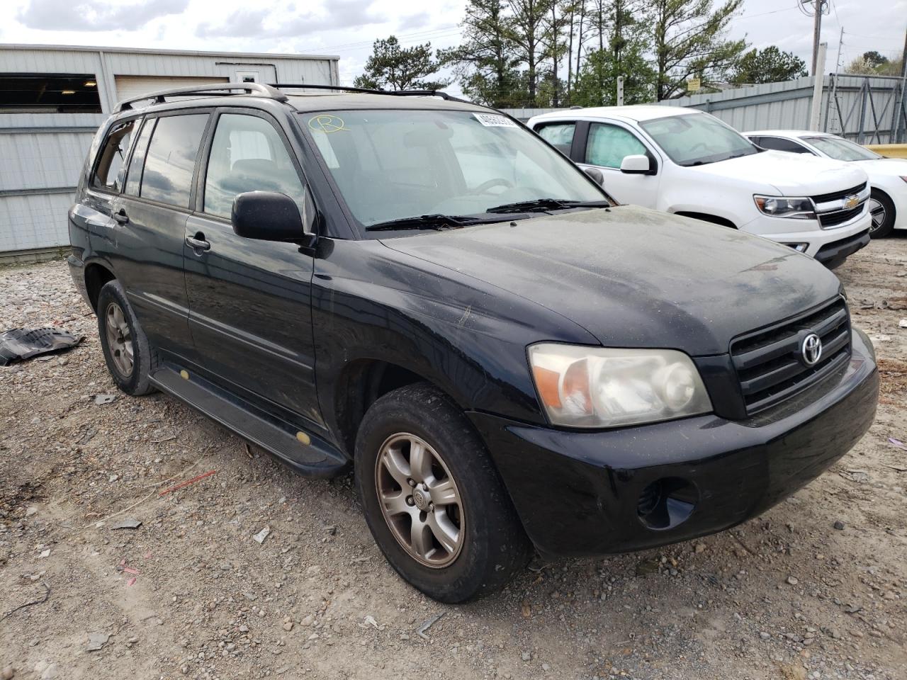 TOYOTA HIGHLANDER 2005 with VIN JTEDP21A950062225 - Photo from auction