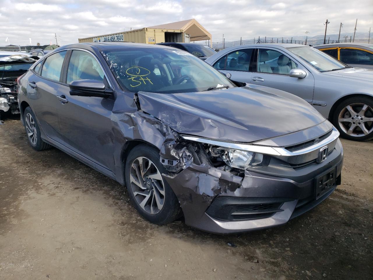 HONDA CIVIC EX 2016 with VIN 19XFC2F79GE234379 - Photo from auction