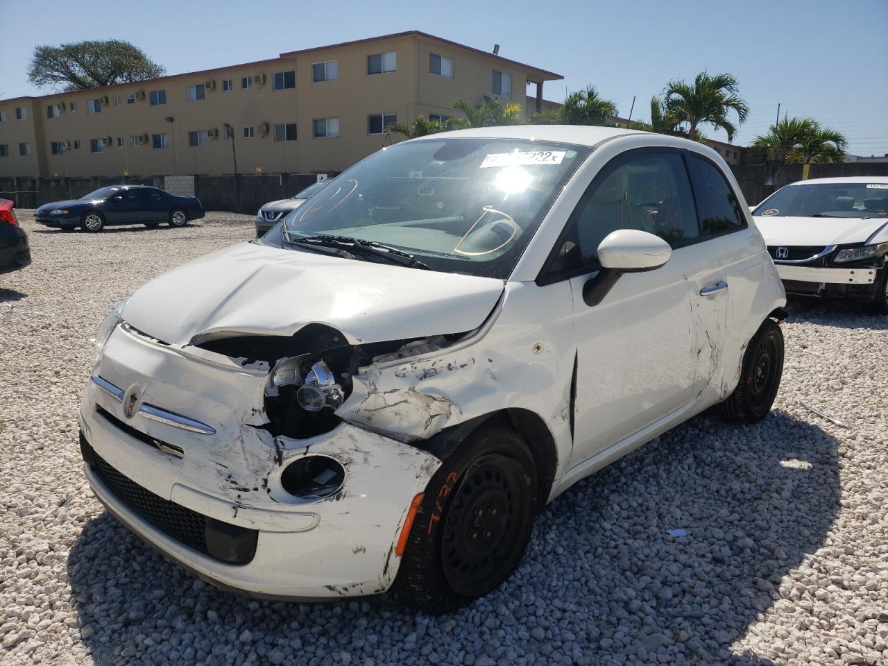 Photo 2 from auction – 2014 FIAT 500 POP with VIN 3C3CFFAR6ET260042
