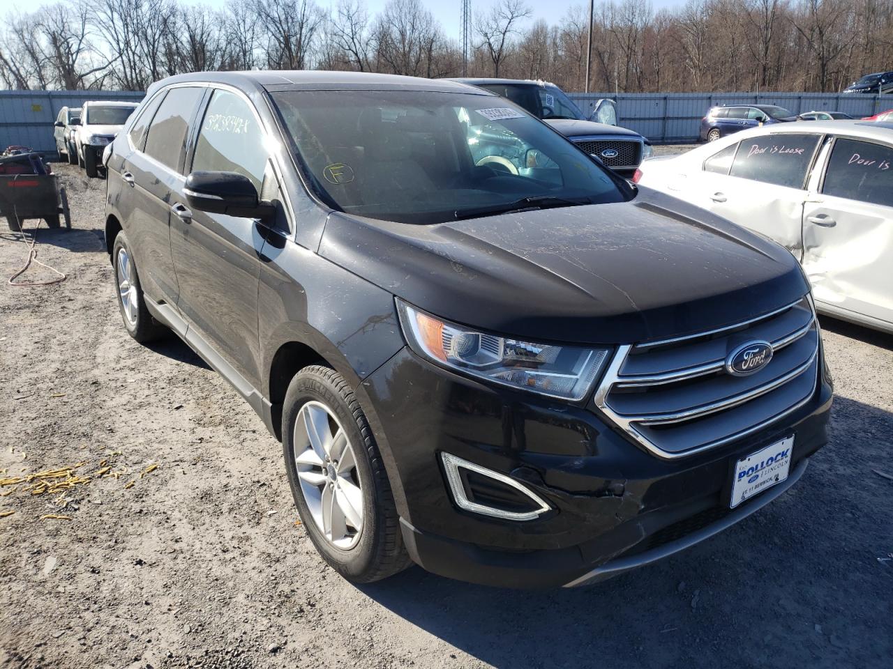 FORD EDGE SEL 2016 with VIN 2FMPK4J95GBB86409 - Photo from auction