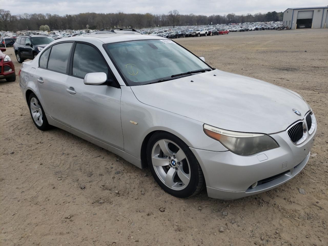 BMW 525 I 2006 with VIN WBANE53566CK91457 - Photo from auction
