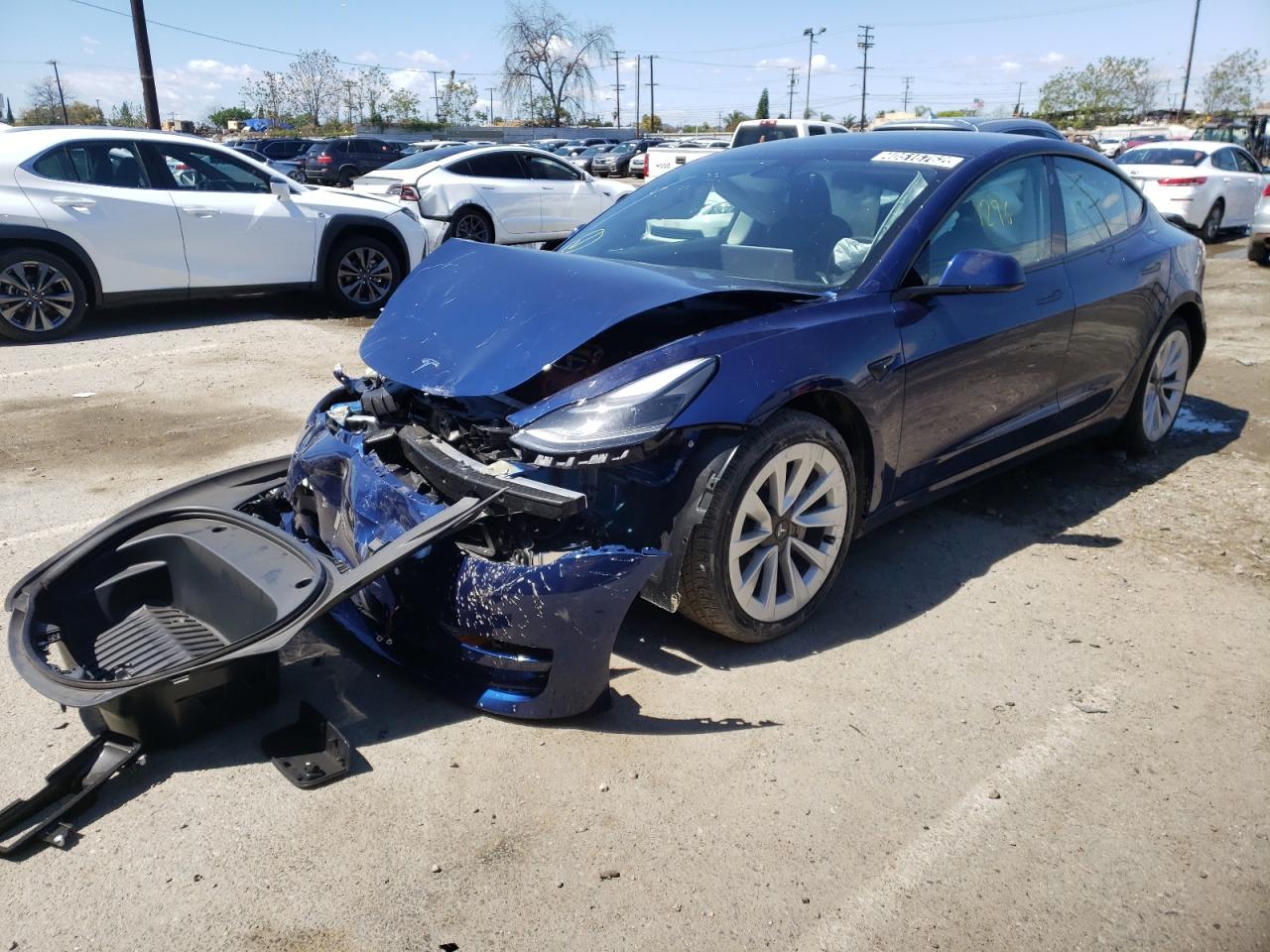 Photo 2 from auction – 2022 TESLA MODEL 3 with VIN 5YJ3E1EA2NF143465