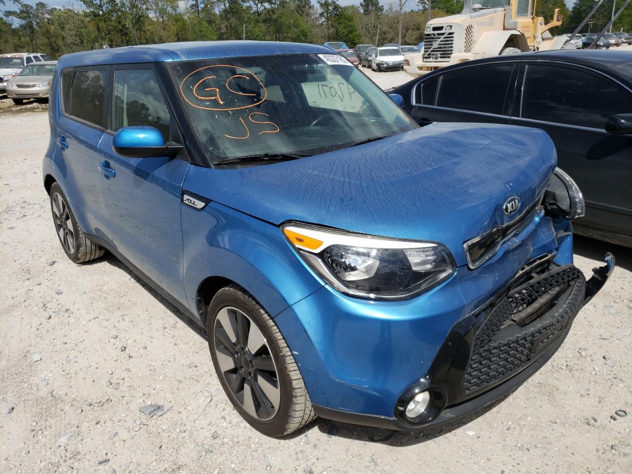 KIA SOUL + 2016 с VIN KNDJP3A52G7298872 - Фото с аукциона