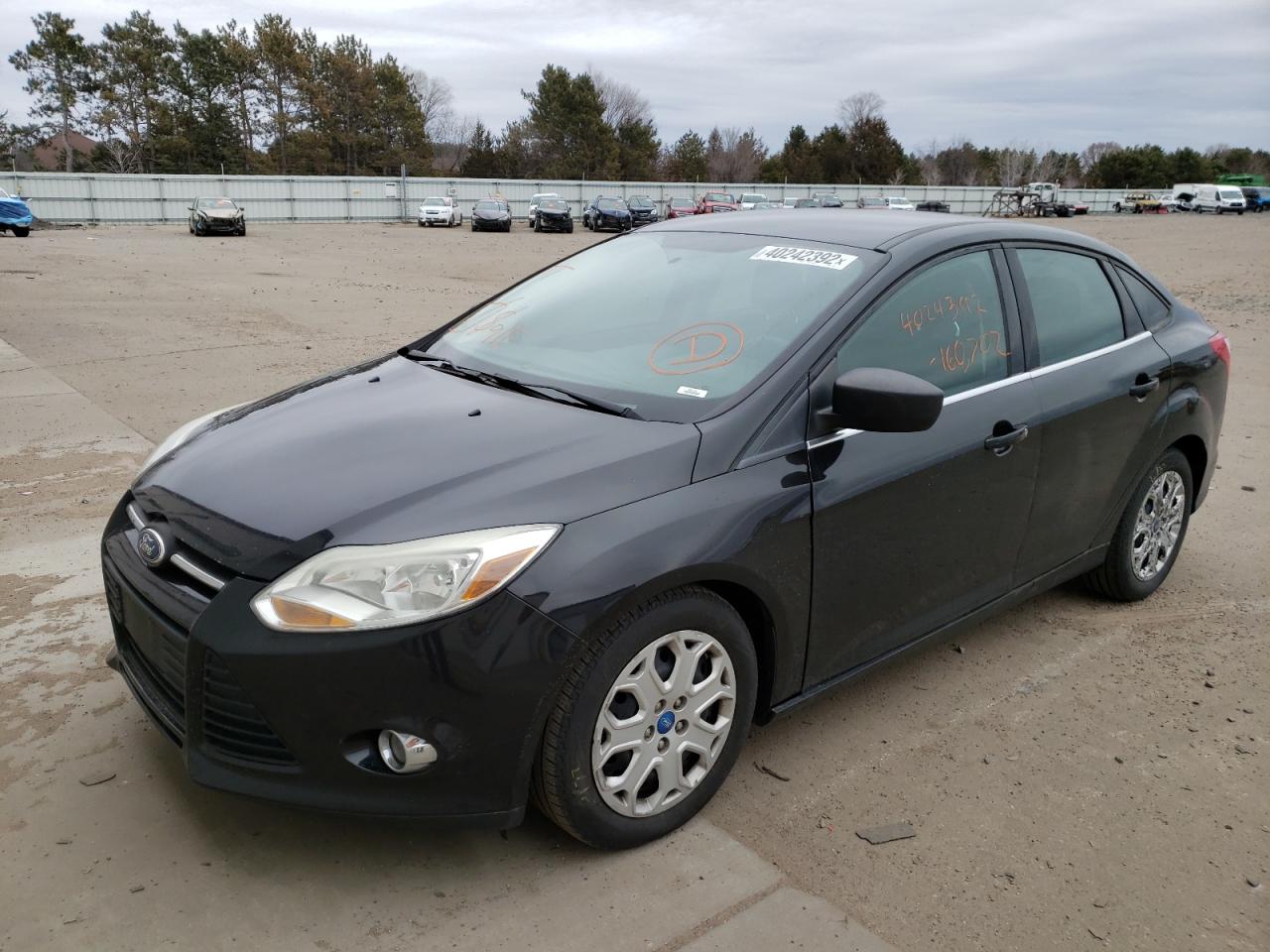 Photo 2 from auction – 2012 FORD FOCUS SE with VIN 1FAHP3F29CL337946