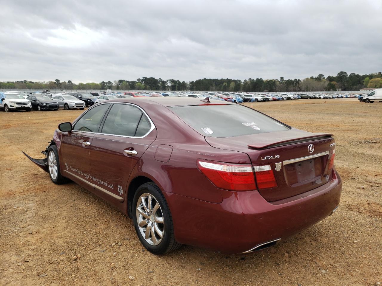 Photo 3 from auction – 2007 LEXUS LS 460L with VIN JTHGL46F175010086