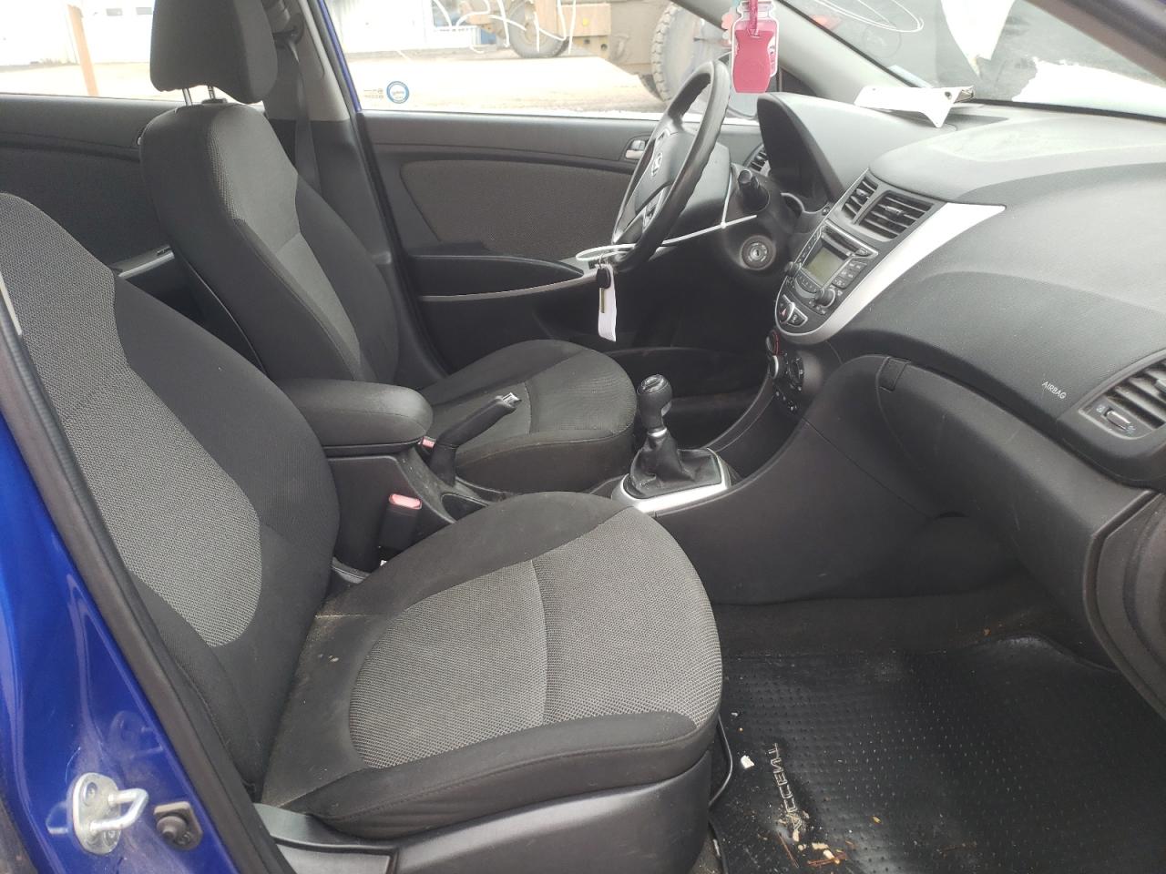 Photo 5 from auction – 2013 HYUNDAI ACCENT GLS with VIN KMHCT5AE0DU089607