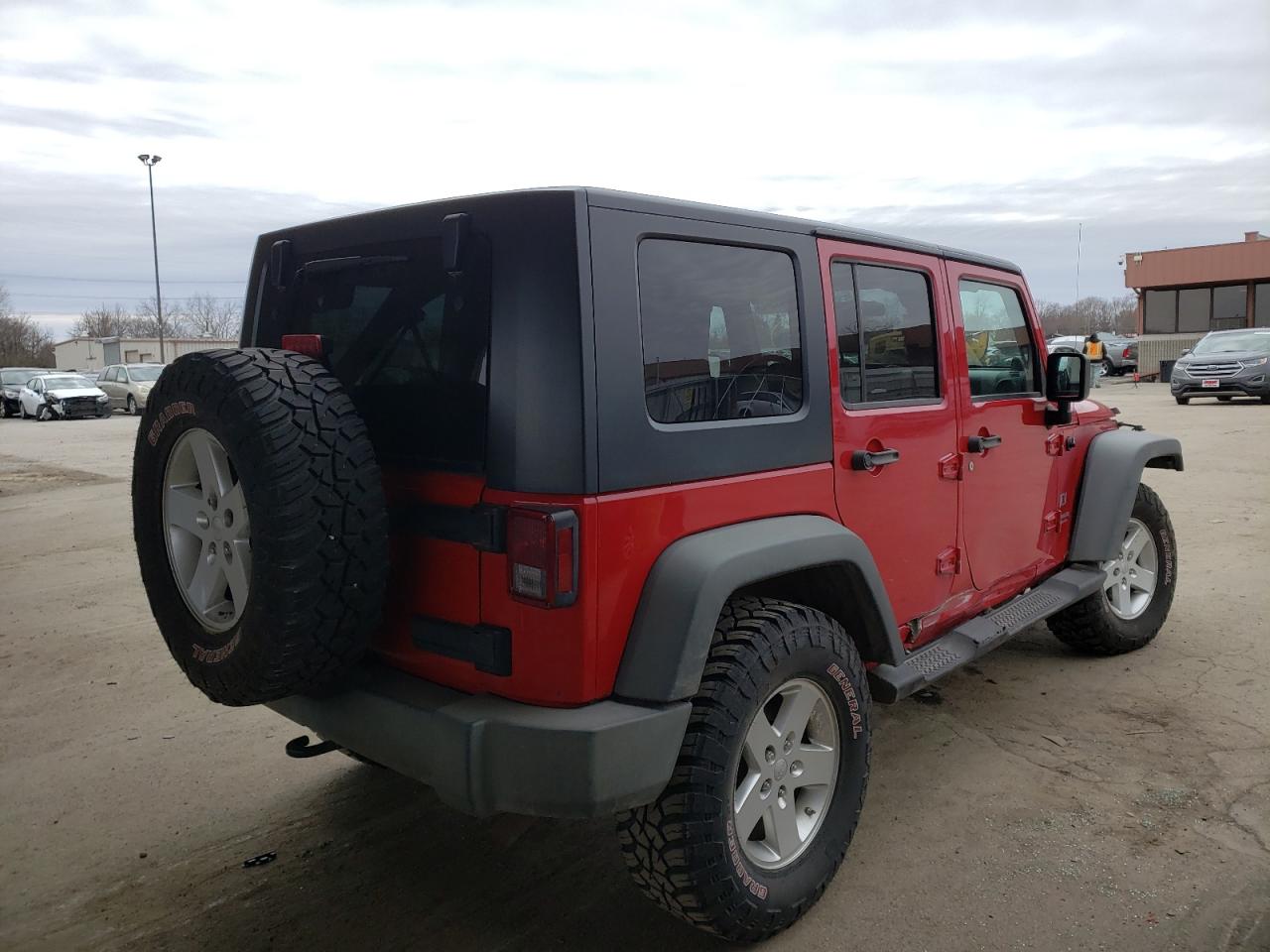 Photo 4 from auction – 2008 JEEP WRANGLER U with VIN 1J4GA39168L572333