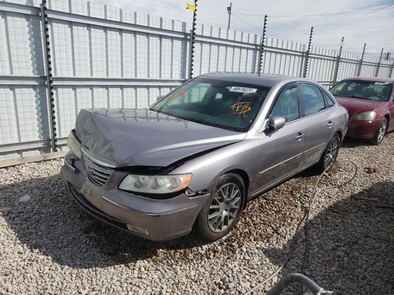 Photo 2 from auction – 2007 HYUNDAI AZERA SE with VIN KMHFC46F17A235558