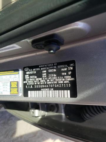 Photo 10 from auction – 2015 KIA OPTIMA EX with VIN 5XXGN4A76FG427113