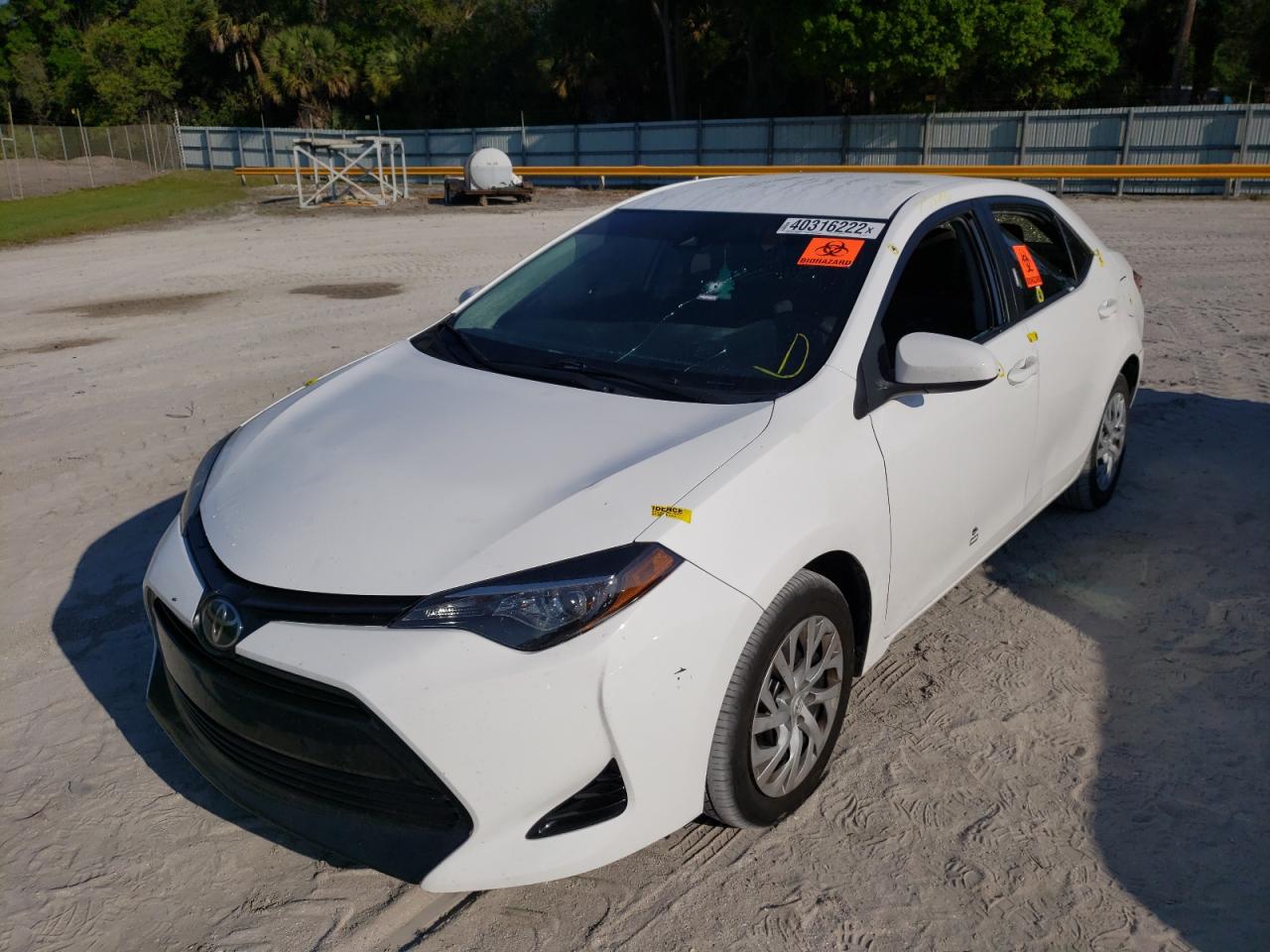 Photo 2 from auction – 2019 TOYOTA COROLLA L with VIN 5YFBURHE8KP878821