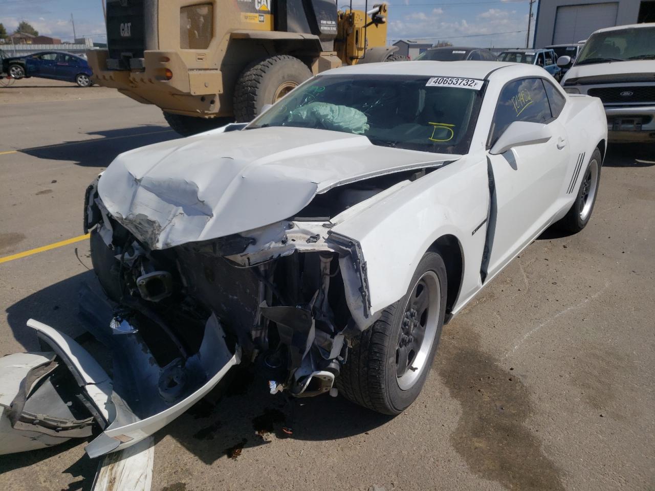 Photo 2 from auction – 2013 CHEVROLET CAMARO LS with VIN 2G1FE1E30D9146522