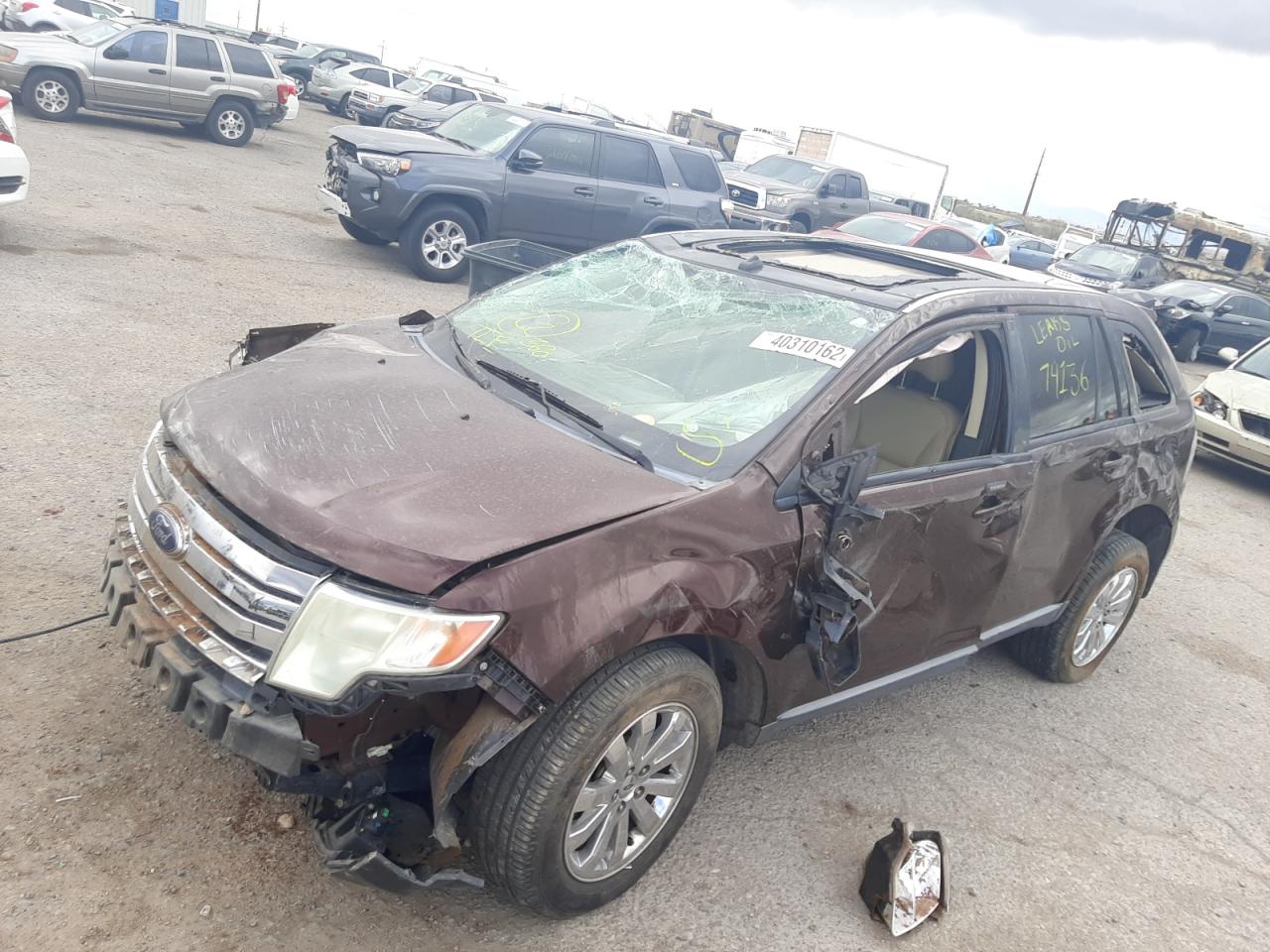 Photo 9 from auction – 2010 FORD EDGE SEL with VIN 2FMDK3JC8ABB41934