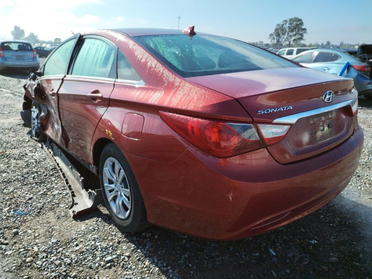 Photo 3 from auction – 2012 HYUNDAI SONATA GLS with VIN 5NPEB4AC7CH415534