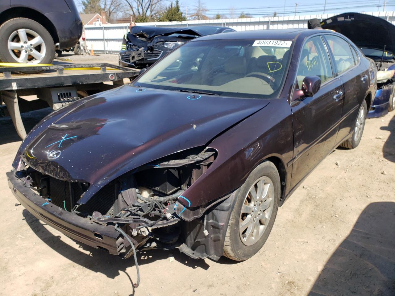 Photo 2 from auction – 2003 LEXUS ES 300 with VIN JTHBF30G036016446