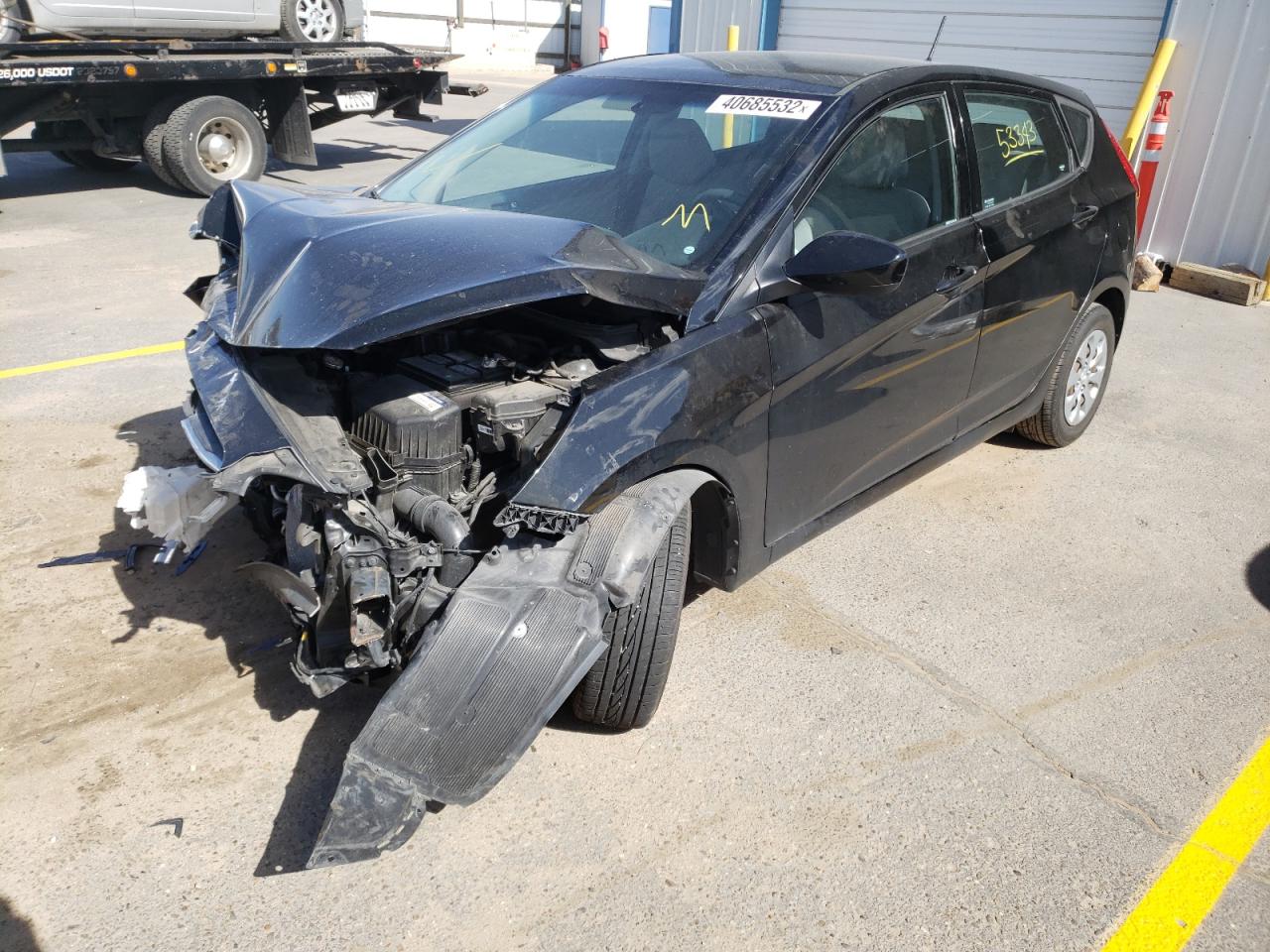 Photo 2 from auction – 2017 HYUNDAI ACCENT SE with VIN KMHCT5AEXHU359299