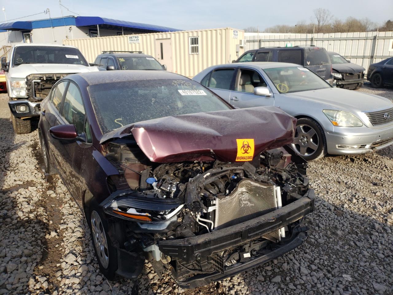 Photo 1 from auction – 2017 KIA FORTE LX with VIN 3KPFK4A71HE086185