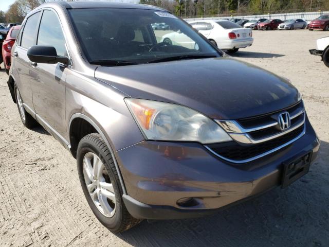 HONDA CR-V EX 2011 with VIN 5J6RE3H55BL013865 - Photo from auction