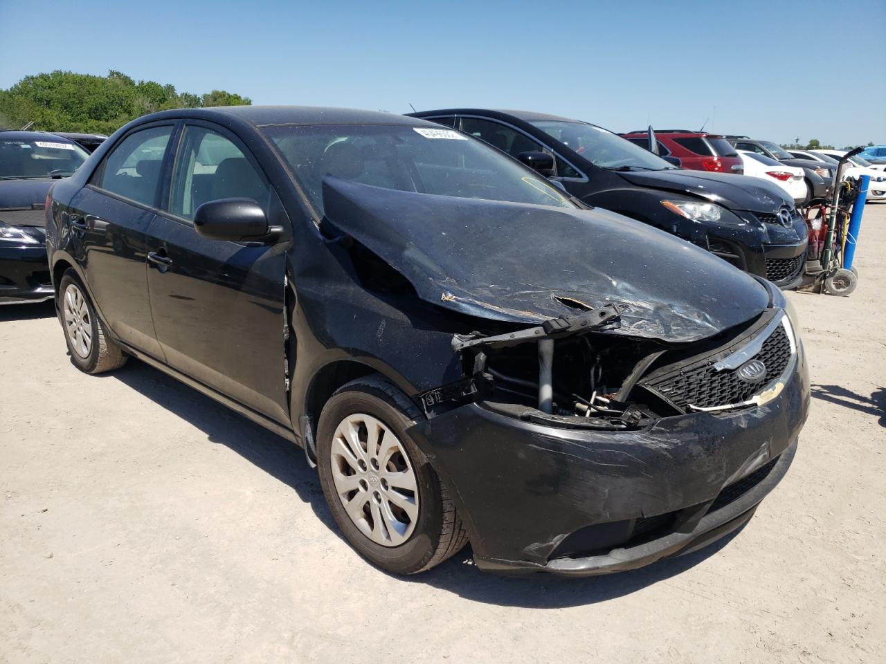 KIA FORTE LX 2012 with VIN KNAFT4A25C5515279 - Photo from auction