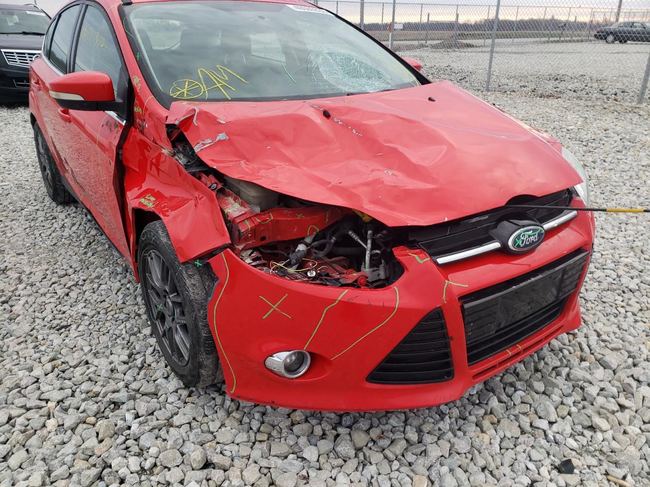 Photo 9 from auction – 2012 FORD FOCUS SEL with VIN 1FAHP3M28CL127552