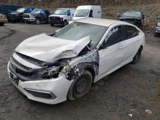 Photo 2 from auction – 2019 HONDA CIVIC LX with VIN 2HGFC2F6XKH555840