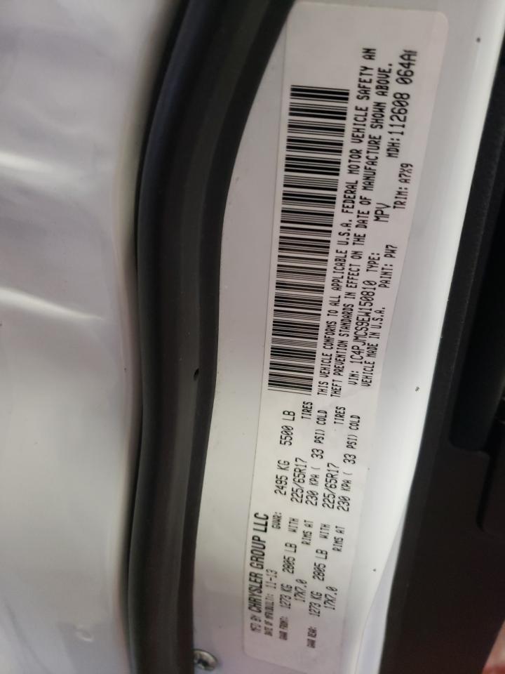 Photo 10 from auction – 2014 JEEP CHEROKEE L with VIN 1C4PJMCS9EW150810