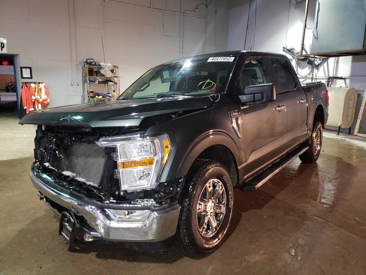 Photo 2 from auction – 2021 FORD F150 SUPER with VIN 1FTEW1EP0MKD86445