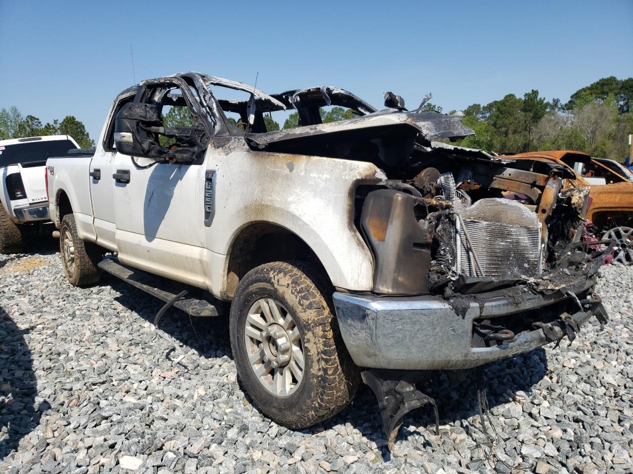 FORD F250 SUPER 2017 with VIN 1FT7W2B68HEF29978 - Photo from auction